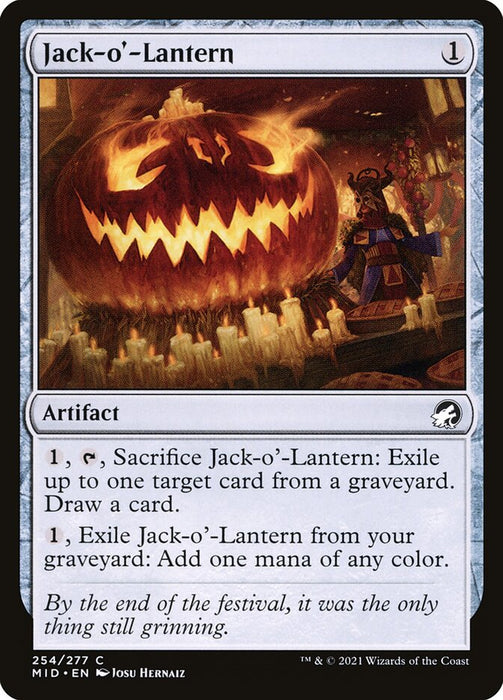 Jack-o'-Lantern  (Foil)