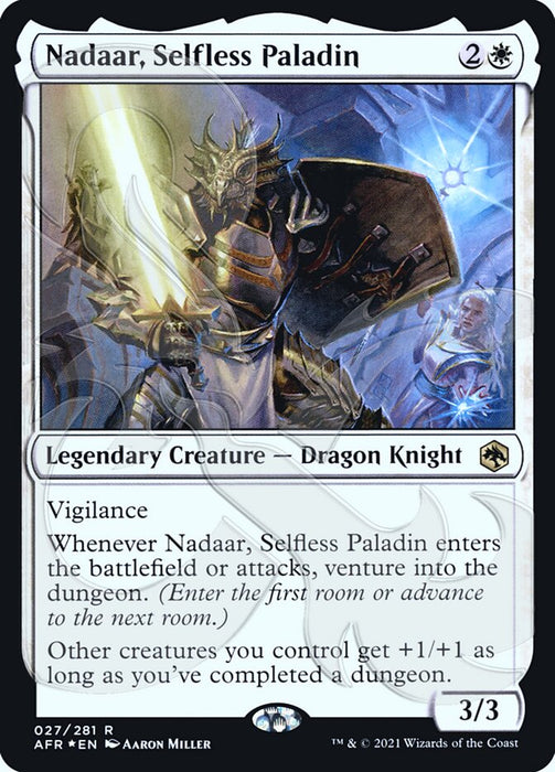 Nadaar, Selfless Paladin  - Legendary (Foil)