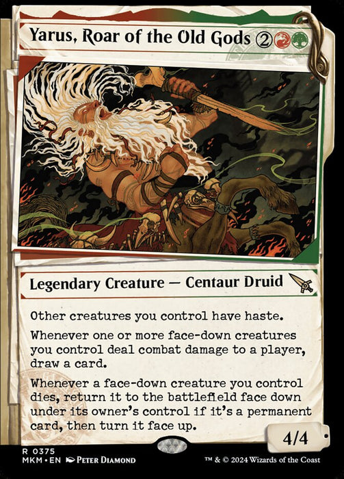 Yarus, Roar of the Old Gods - Showcase- Legendary (Foil)