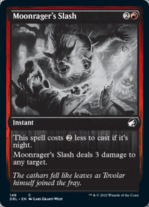 Moonrager's Slash  - Inverted (Foil)