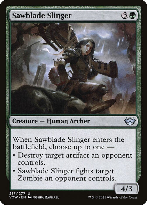 Sawblade Slinger  (Foil)