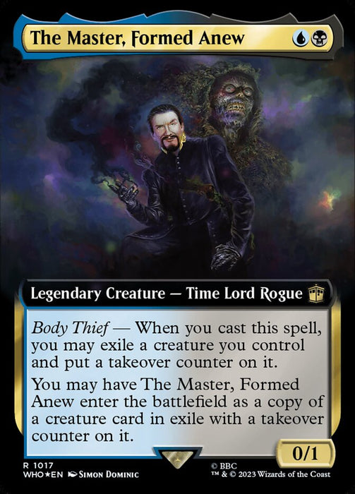 The Master, Formed Anew - Legendary- Extended Art (Foil)