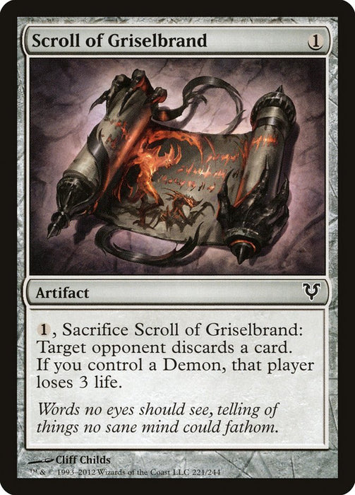 Scroll of Griselbrand  (Foil)