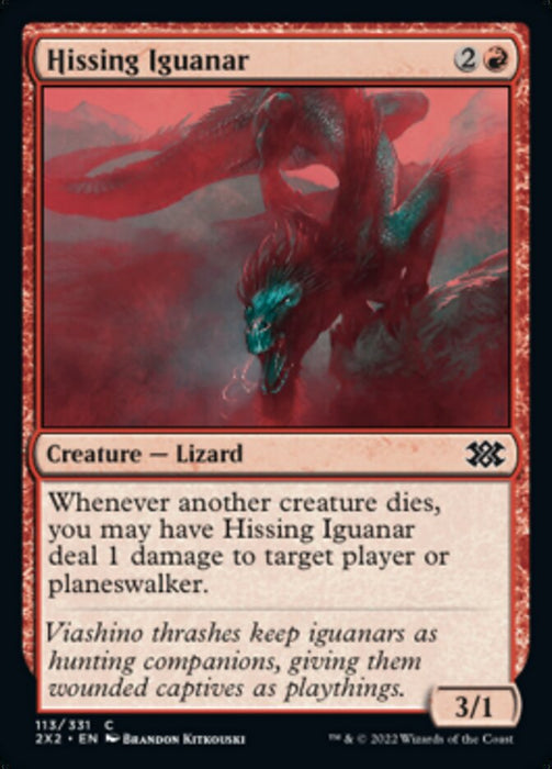 Hissing Iguanar  (Foil)