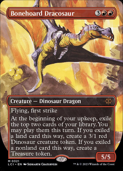 Bonehoard Dracosaur - Borderless (Foil)