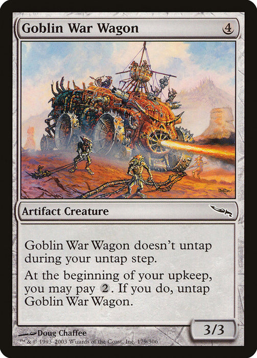 Goblin War Wagon  (Foil)