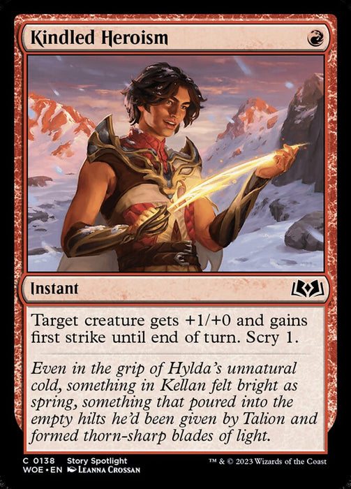 Kindled Heroism (Foil)