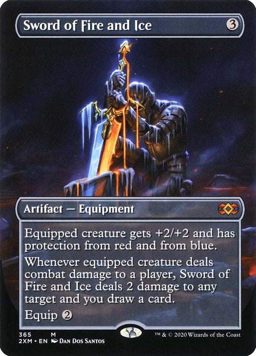 Sword of Fire and Ice - Borderless