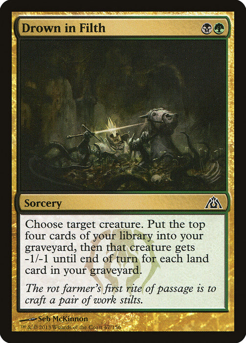 Drown in Filth  (Foil)