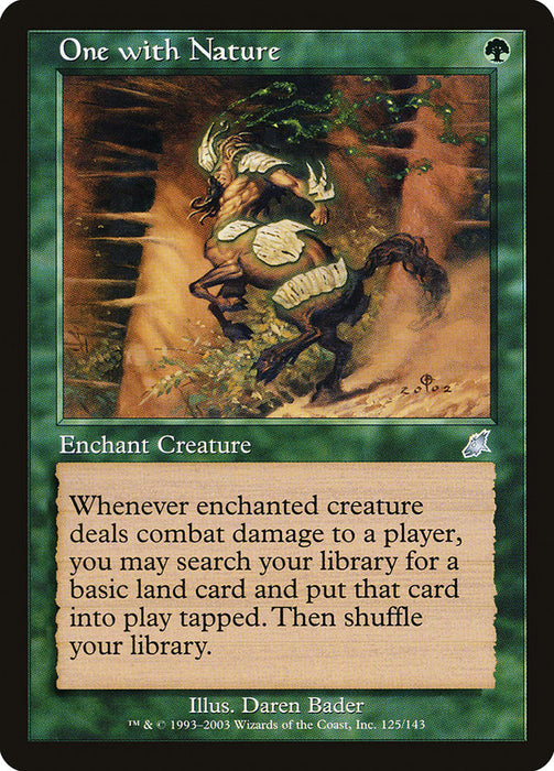 One with Nature  (Foil)