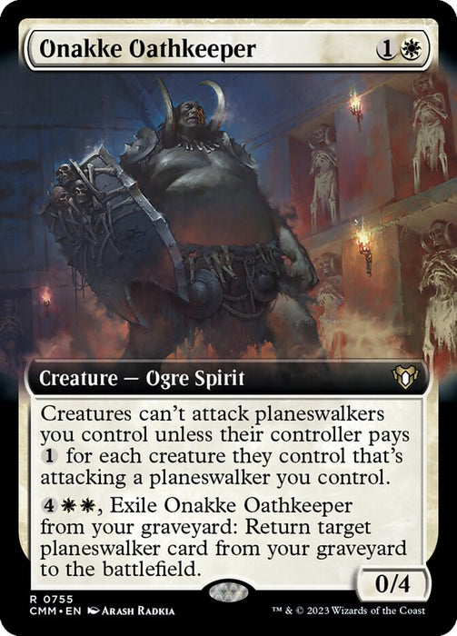 Onakke Oathkeeper - Extended Art