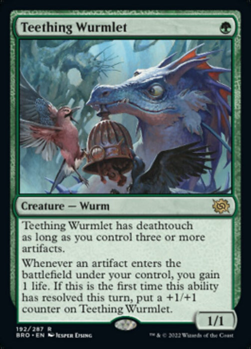 Teething Wurmlet (Foil)