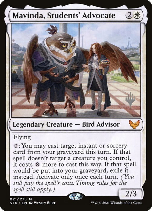 Mavinda, Students' Advocate - Legendary (Foil)