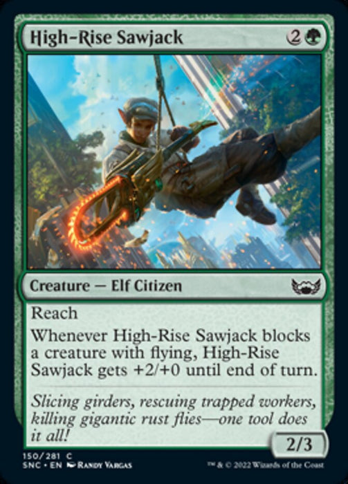 High-Rise Sawjack  (Foil)