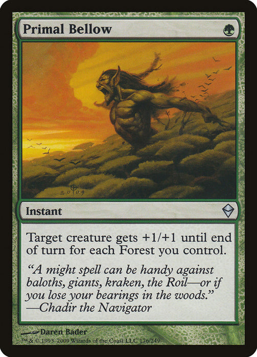 Primal Bellow  (Foil)