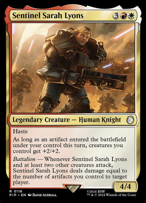 Sentinel Sarah Lyons - Legendary (Foil)