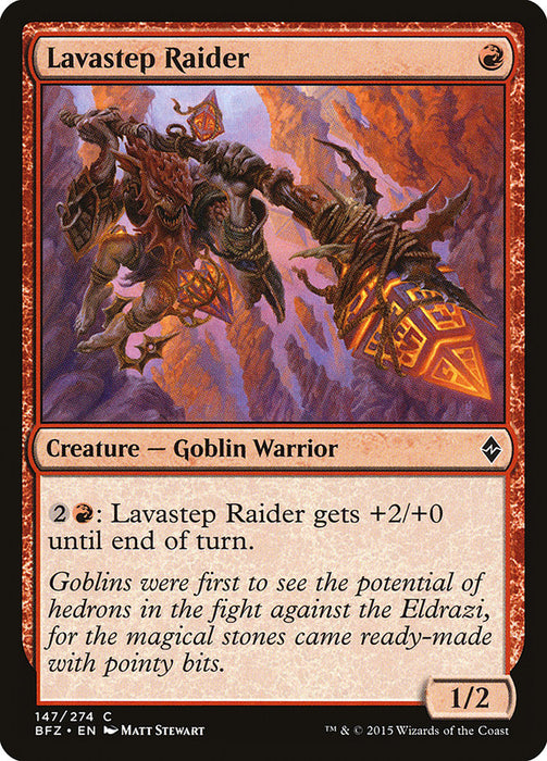 Lavastep Raider  (Foil)