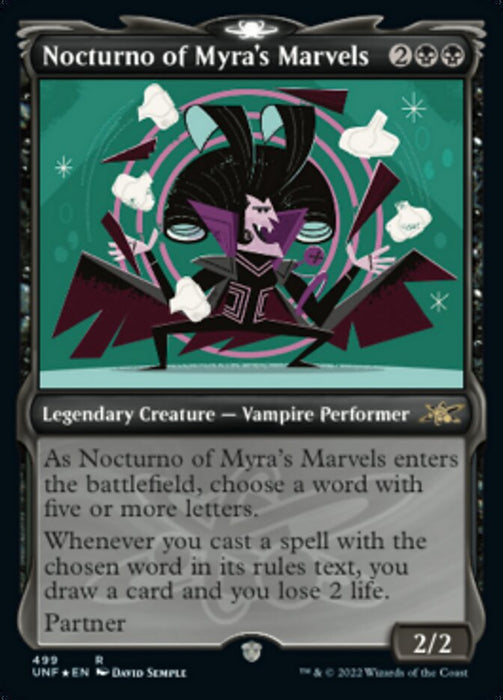 Nocturno of Myra's Marvels - Showcase- Legendary (Foil)