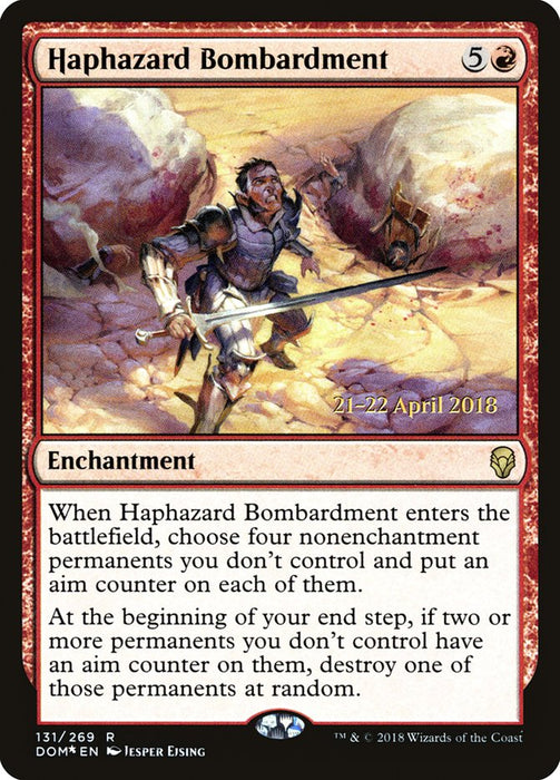 Haphazard Bombardment  (Foil)