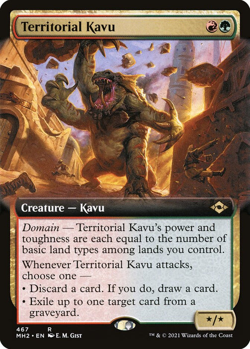 Territorial Kavu  - Extended Art (Foil)