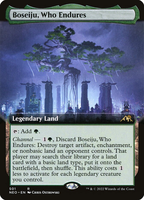 Boseiju, Who Endures  - Legendary - Extended Art (Foil)