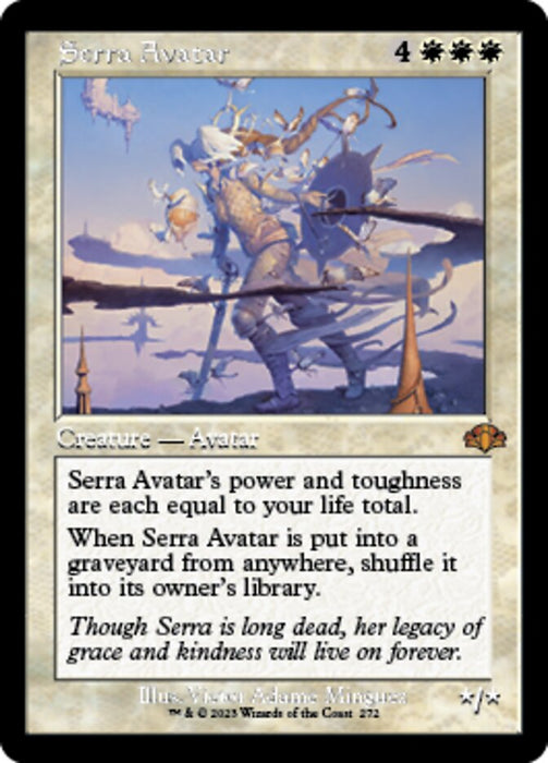 Serra Avatar - Retro Frame (Foil)