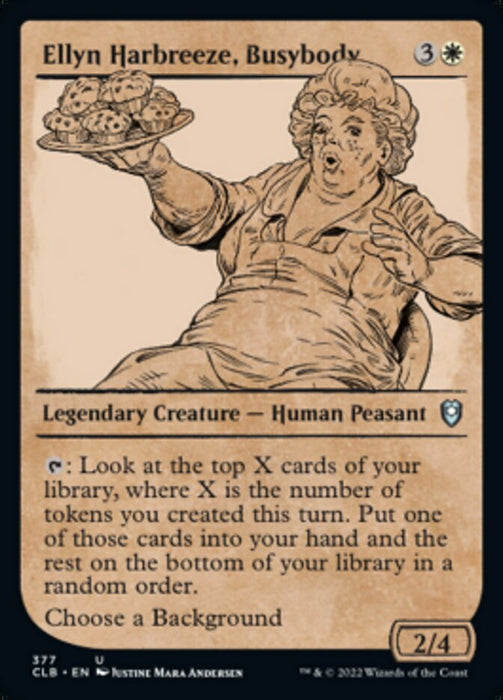 Ellyn Harbreeze, Busybody  - Showcase - Legendary (Foil)