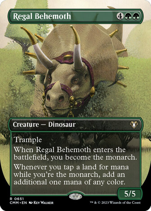 Regal Behemoth - Borderless - Inverted