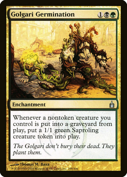 Golgari Germination  (Foil)