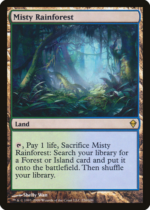 Misty Rainforest  (Foil)