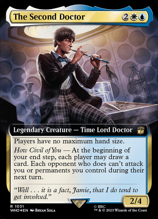 The Second Doctor - Legendary- Extended Art (Foil)