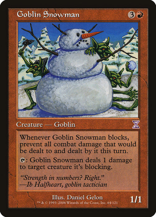 Goblin Snowman  (Foil)