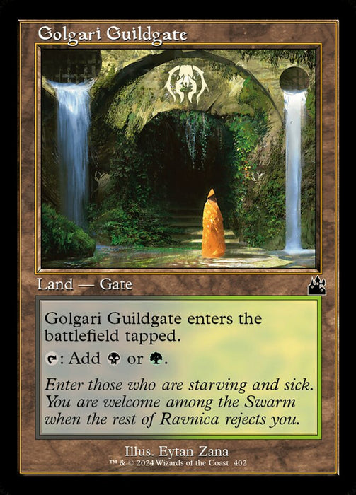 Golgari Guildgate - Retro Frame (Foil)