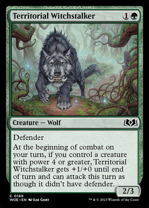 Territorial Witchstalker (Foil)