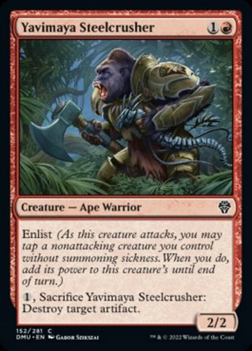 Yavimaya Steelcrusher (Foil)