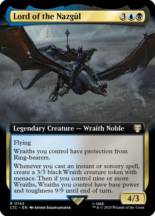 Lord of the Nazgûl - Legendary- Extended Art