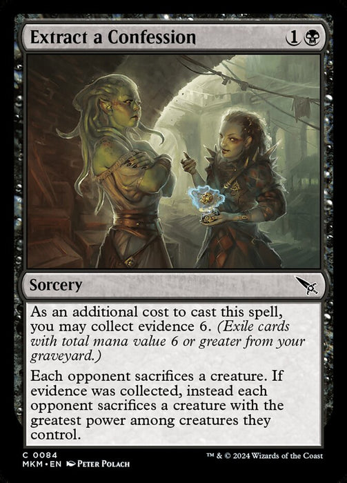 Extract a Confession (Foil)