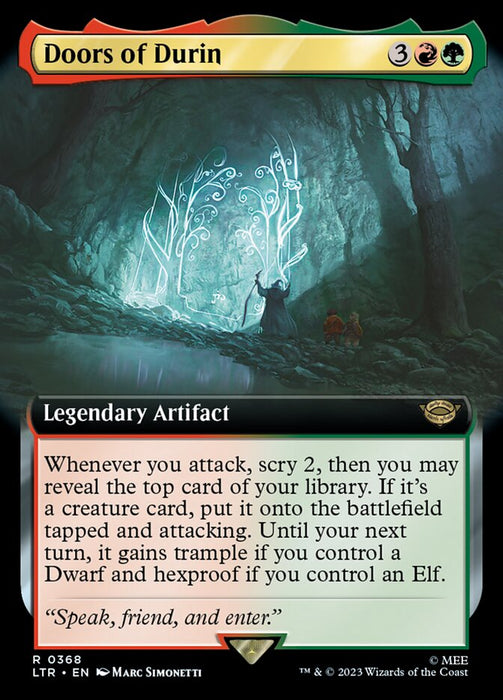 Doors of Durin - Legendary- Extended Art (Foil)