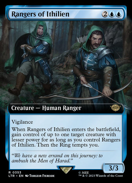 Rangers of Ithilien - Extended Art (Foil)