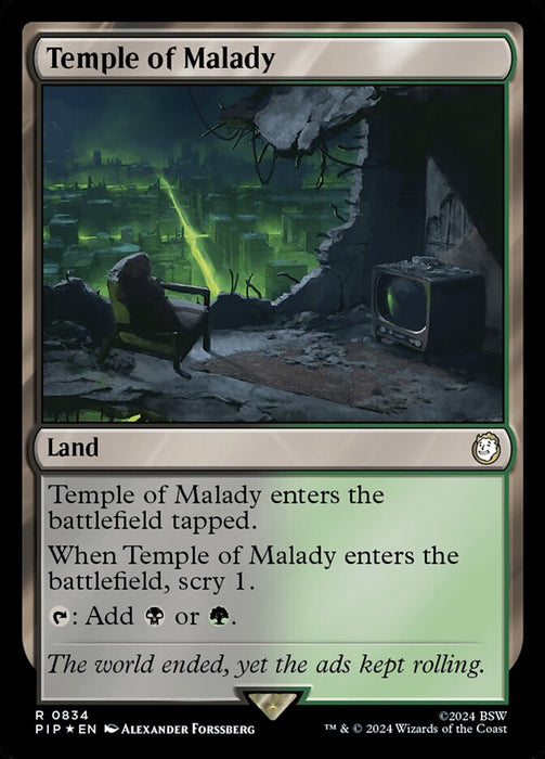 Temple of Malady (Foil)