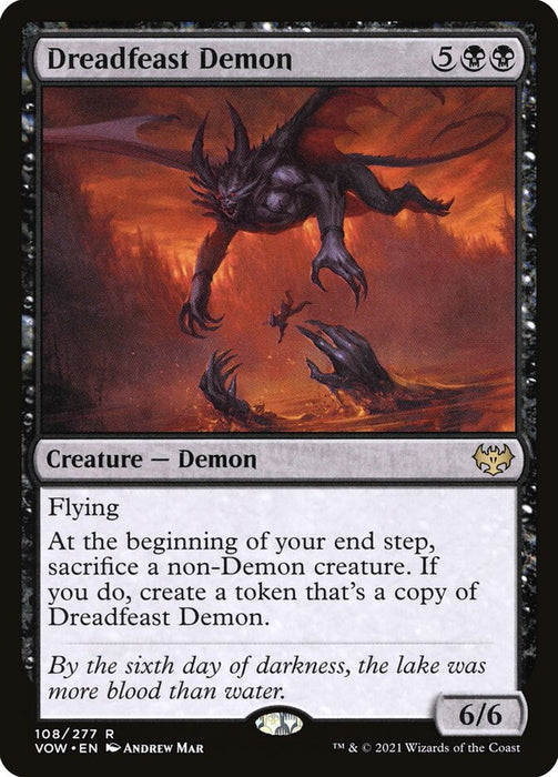 Dreadfeast Demon  (Foil)