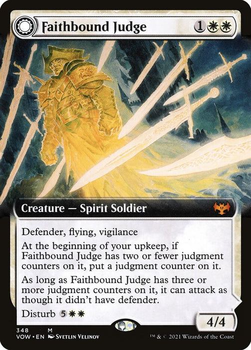 Faithbound Judge // Sinner's Judgment  - Extended Art - Sunmoondfc (Foil)