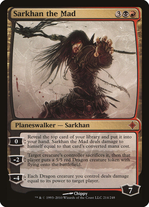 Sarkhan the Mad  (Foil)