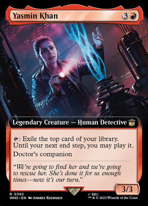 Yasmin Khan - Extended Art- Legendary (Foil)