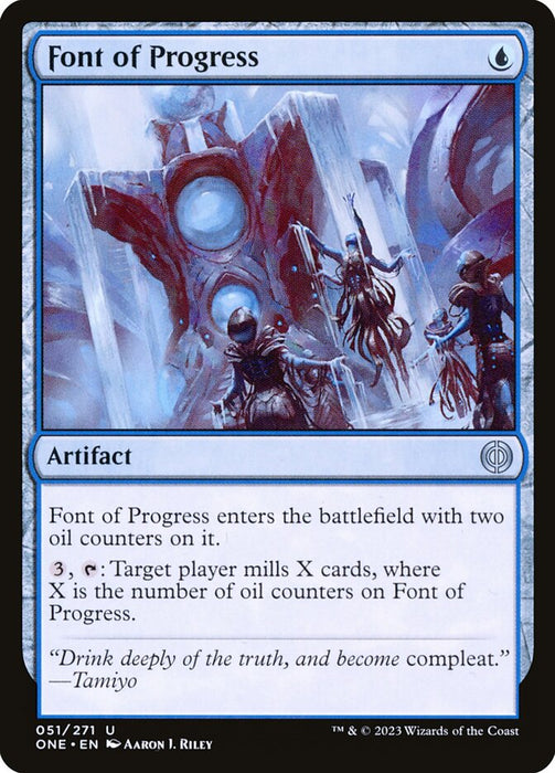 Font of Progress (Foil)