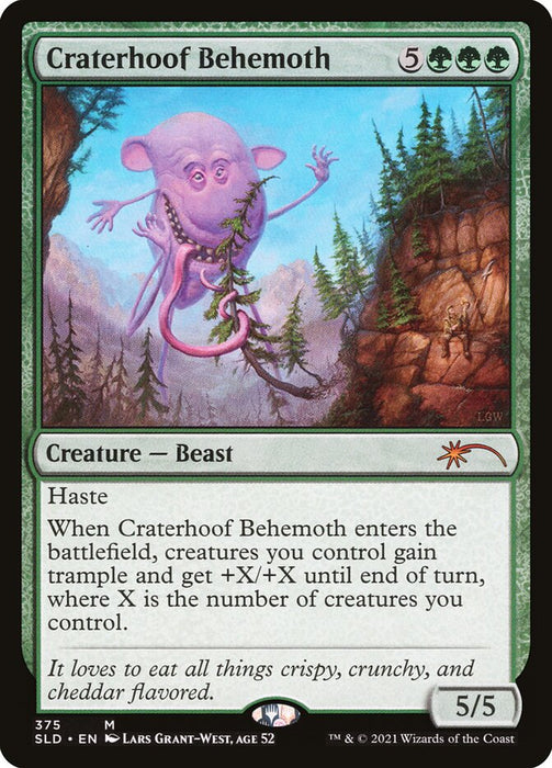 Craterhoof Behemoth  (Foil)