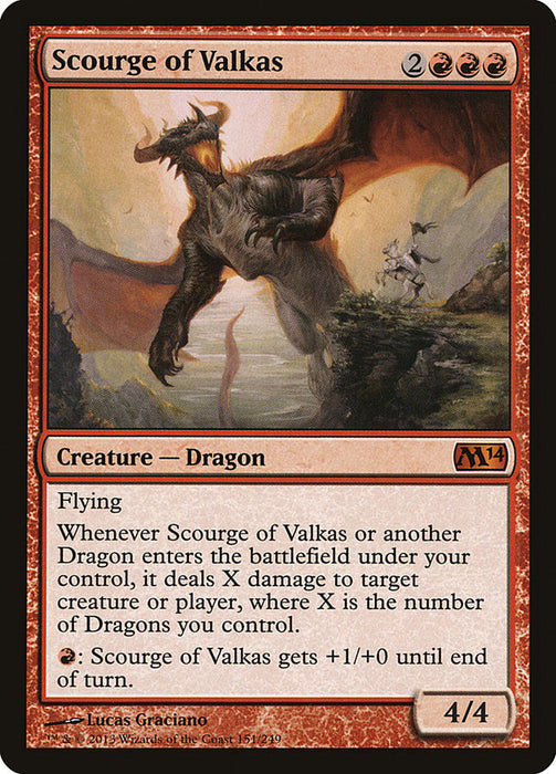 Scourge of Valkas  (Foil)