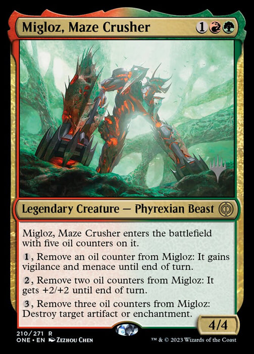 Migloz, Maze Crusher - Legendary (Foil)