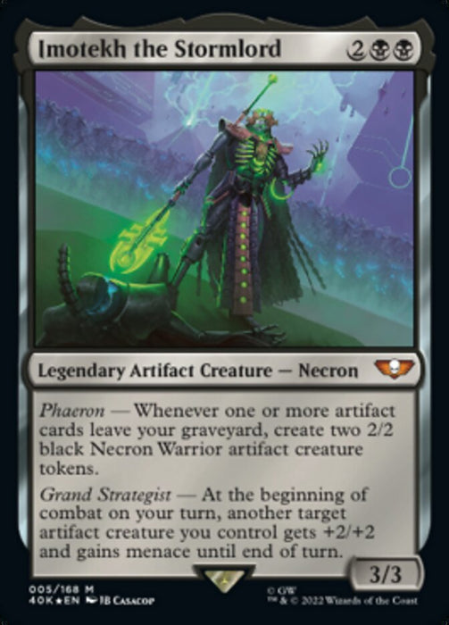 Imotekh the Stormlord - Legendary (Foil)