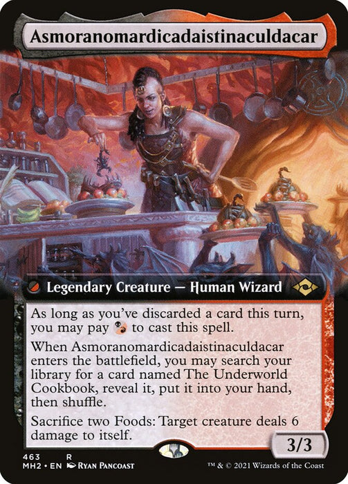 Asmoranomardicadaistinaculdacar  - Legendary - Extended Art (Foil)